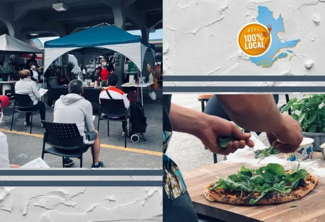 Défi 100% local aux marchés publics : cuisiner avec les récoltes!