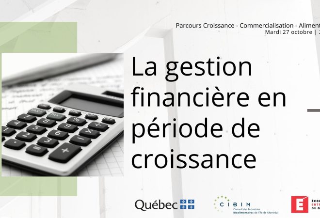 Édition novembre 2020 : Un automne enrichissant pour les étudiants du Parcours Croissance Commercialisation Alimentaire