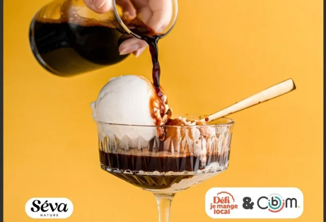 Recette DÉFI JE MANGE LOCAL : Affogato – Séva Nature