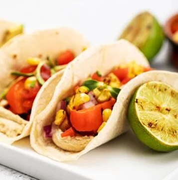 Tacos au haricot noir et à la tartinade de cajou chipotle de Finfinoix